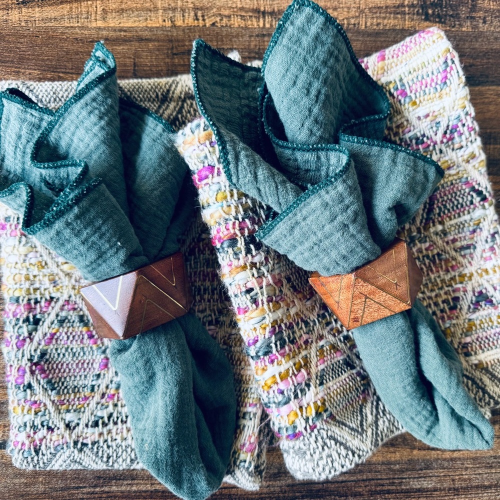 Set of 2 - Boho place setting for two